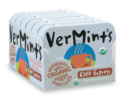 VERMINTS ORGANIC MINTS CAFE EXPRESS 40G