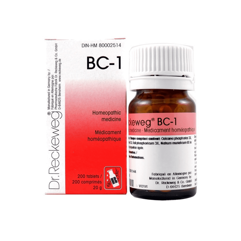 RECKEWEG BC-1 COMBINATION SALTS (20G) 200 TABS