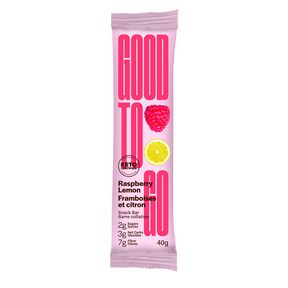 GOOD TO GO RASPBERRY LEMON KETO BAR 40G