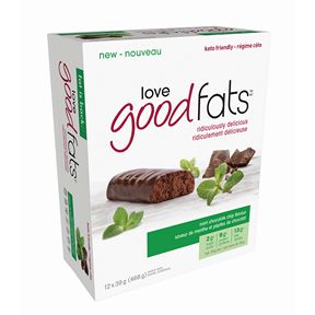 LOVE GOOD FATS MINT CHOCOLATE BAR 40G