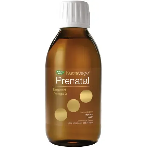 ASCENTA NUTRAVEGE PRENATAL  LEMON GINGER 200ML