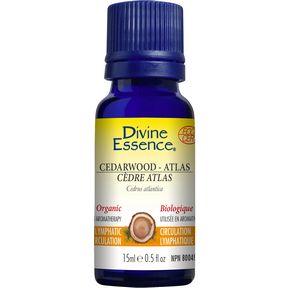 DIVINE ESSENCE CEDARWOOD (ORGANIC) 15ML