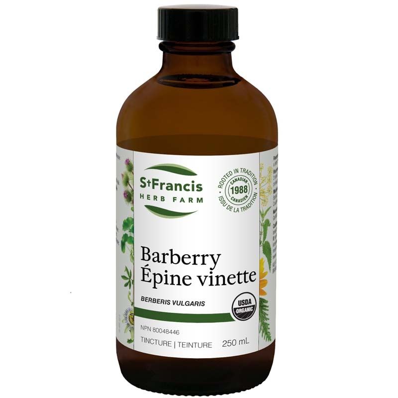 ST FRANCIS BARBERRY TINCTURE 250ML