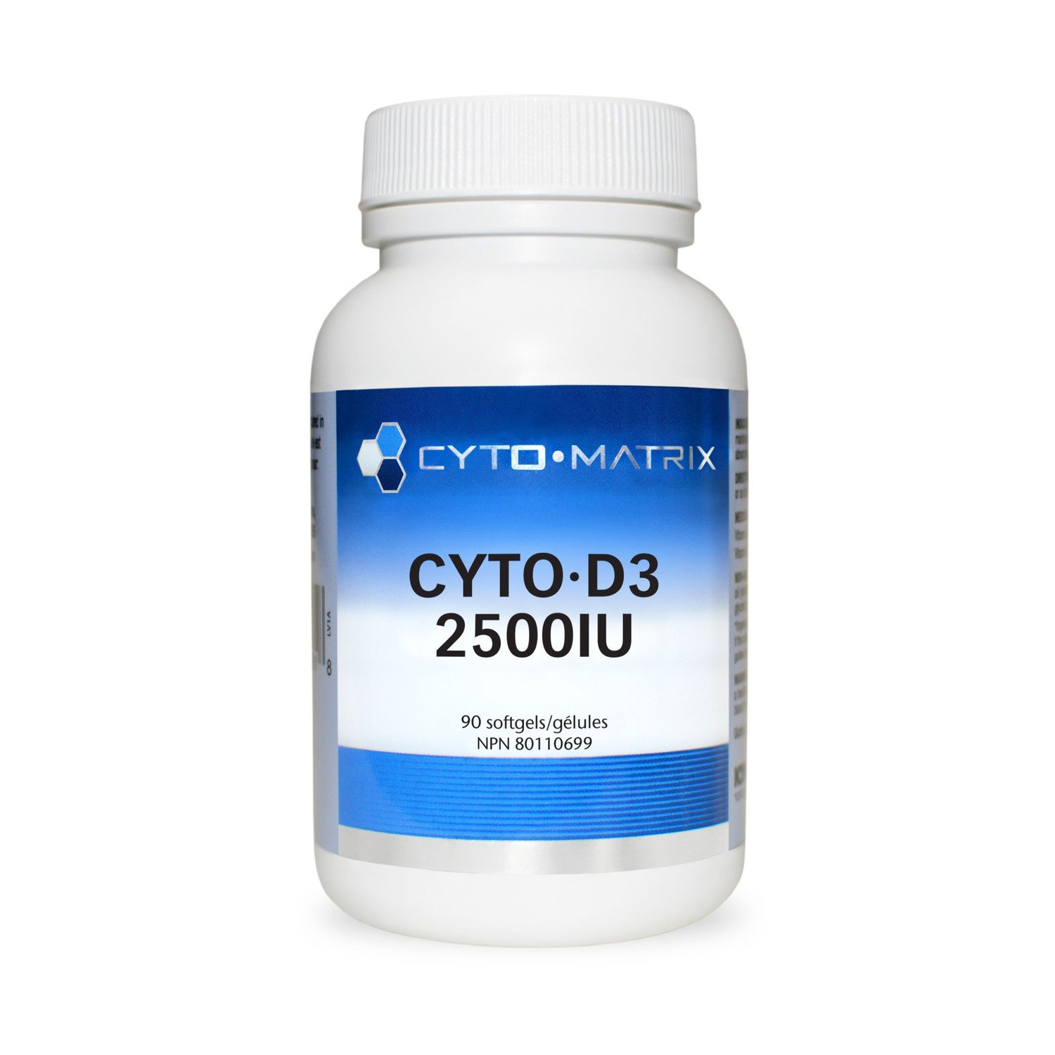 CYTO MATRIX D3 2500IU MCT BASE 90 SOFTGELS