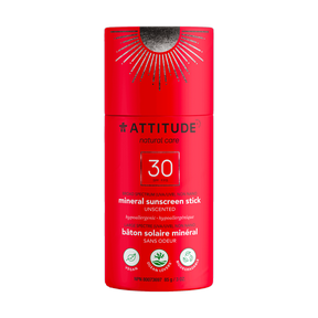 ATTITUDE SPF30 SUNSCREEN STICK - UNSCENTED 85G
