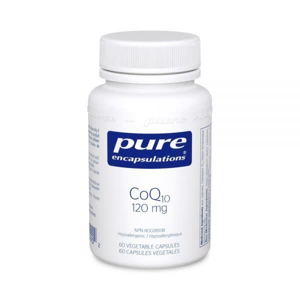 PURE ENCAPSULATIONS COQ10 120MG 60CAPS