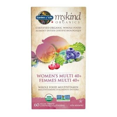 GARDEN OF LIFE MYKIND MULTIVITAMIN - WOMEN'S MULTI 40+ 60VT