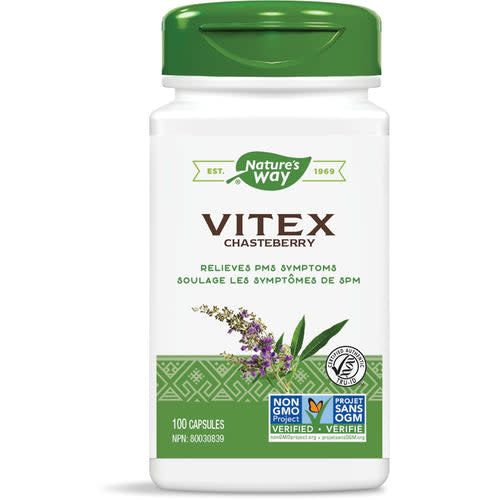 NATURE'S WAY VITEX (CHASTE TREE) 100 VEGICAPS