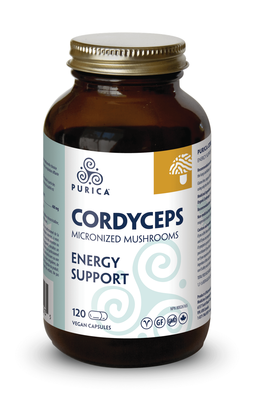 PURICA CORDYCEPS (400MG) 120 VCAPS
