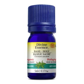 DIVINE ESSENCE ORGANIC HOLY BASIL 5ML