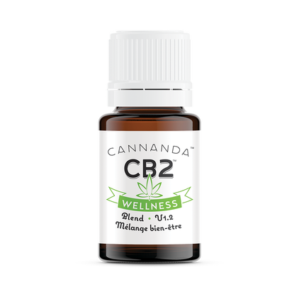 CANNANDA CB2 WELLNESS BLEND AROMATHERAPY BLEND 5ML
