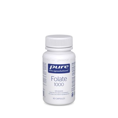 PURE ENCAPSULATIONS FOLATE 1000 90 CAPS