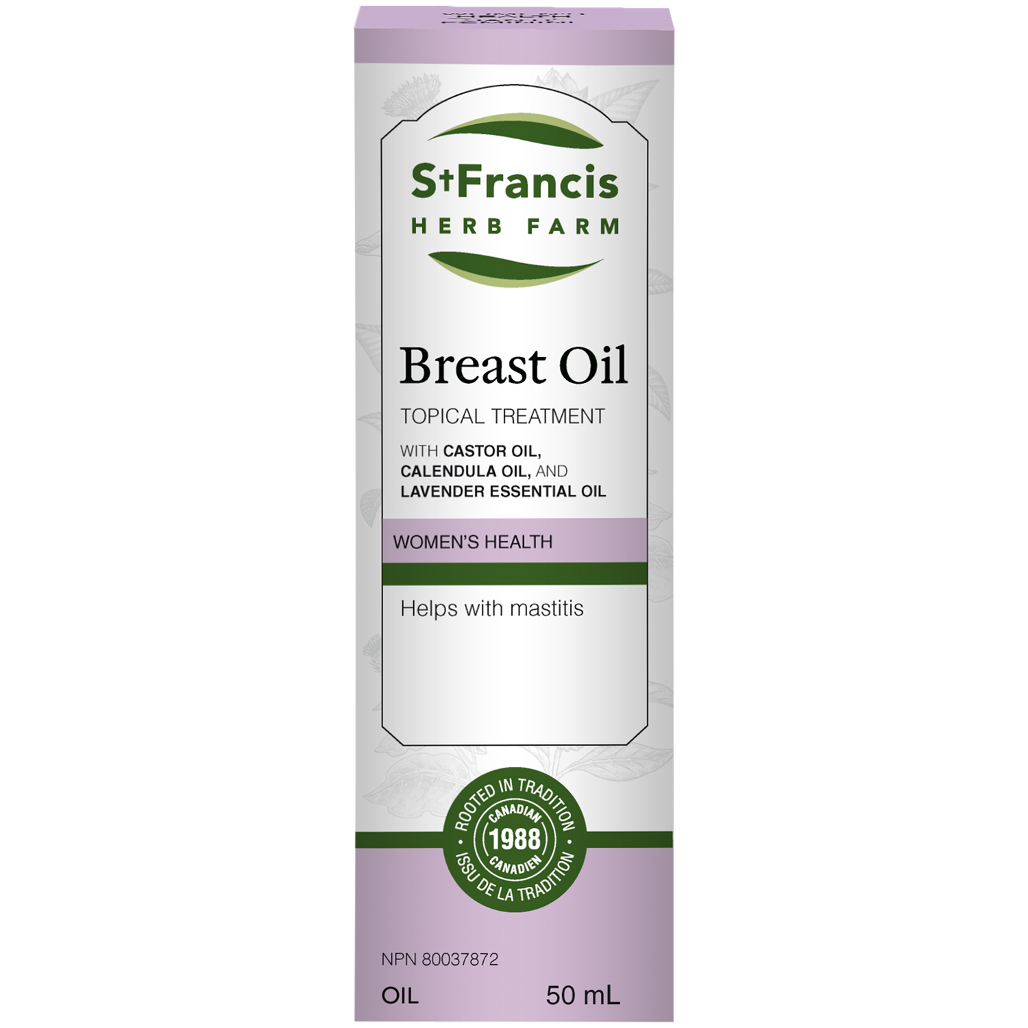 ST FRANCIS BREAST OIL (MASTOS) 50ML