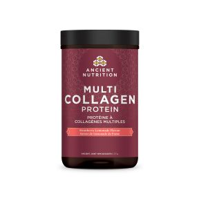 ANCIENT NUTRITION MULTI COLLAGEN PROTEIN POWDER - STRAWBERRY 262G