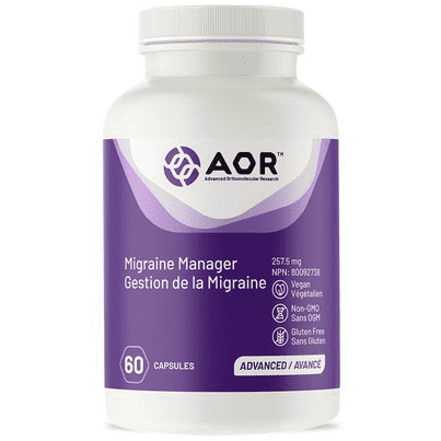 AOR MIGRAINE MANAGER 60 CAPS