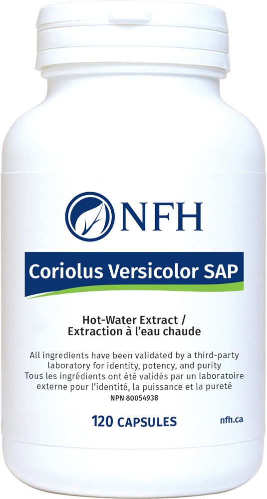 NFH CORIOLUS VERSICOLOR SAP (TURKEY TAIL) (500MG) 120 VEGICAPS