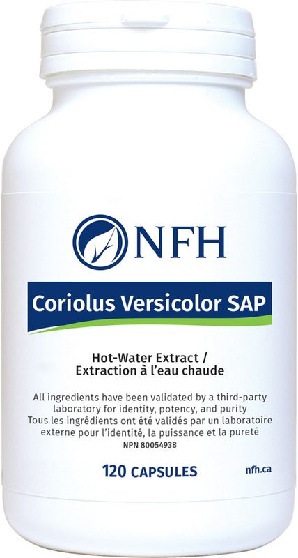 NFH CORIOLUS VERSICOLOR SAP (TURKEY TAIL) (500MG) 120 VEGICAPS
