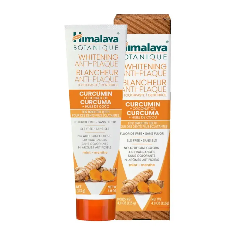 HIMALAYA TUMERIC &amp; COCA ANTIPLAQUE TOOTHPASTE 113G