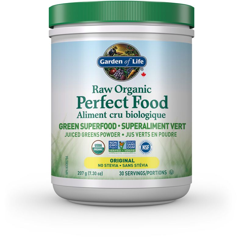 GARDEN OF LIFE RAW ORGANIC PERFECT FOOD ORIGINAL 207G