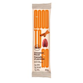 GOOD TO GO CINNAMON PECAN KETO BAR 40G