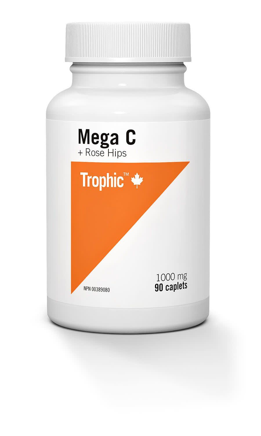 TROPHIC MEGA C + ROSE HIPS 1000MG 90 CAPS