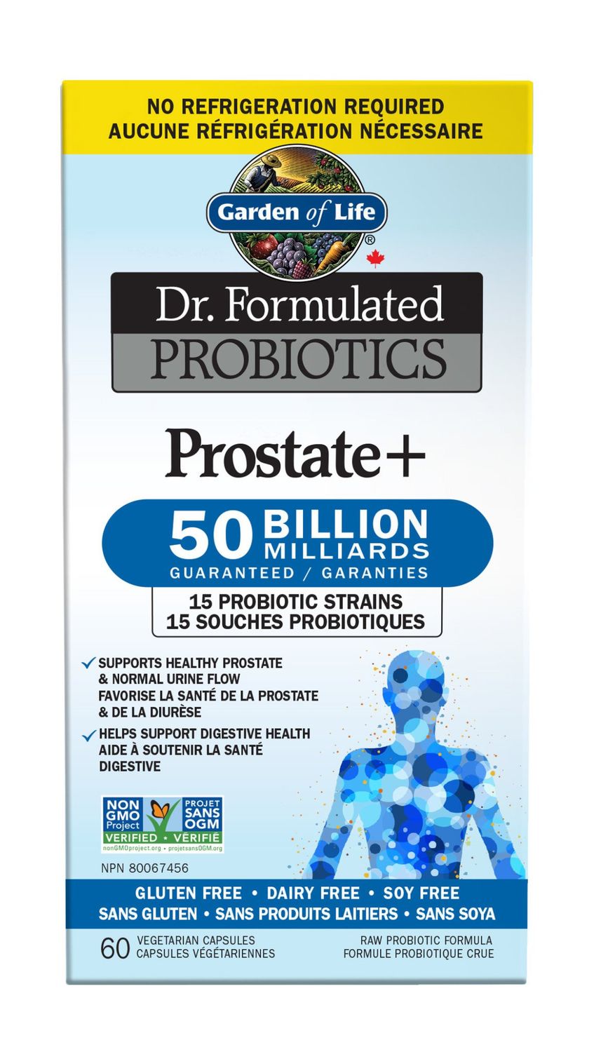 GARDEN OF LIFE DR F PROSTATE+ 50- B SS 60VCAPS