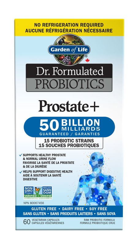 GARDEN OF LIFE DR F PROSTATE+ 50- B SS 60VCAPS