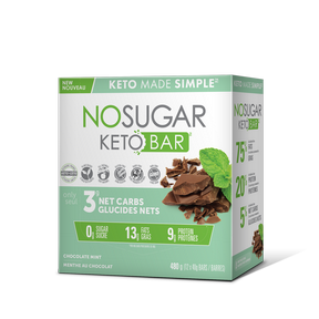 NO SUGAR KETO BAR CHOCOLATE MINT 40 G