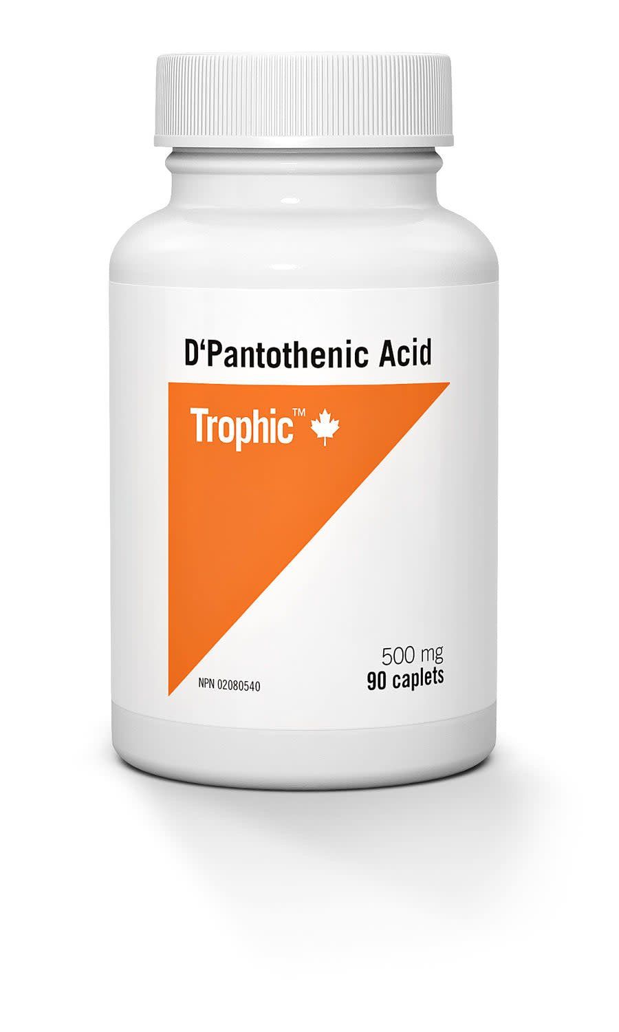 TROPHIC D PANTOTHENIC ACID 500MG 90 CAPS