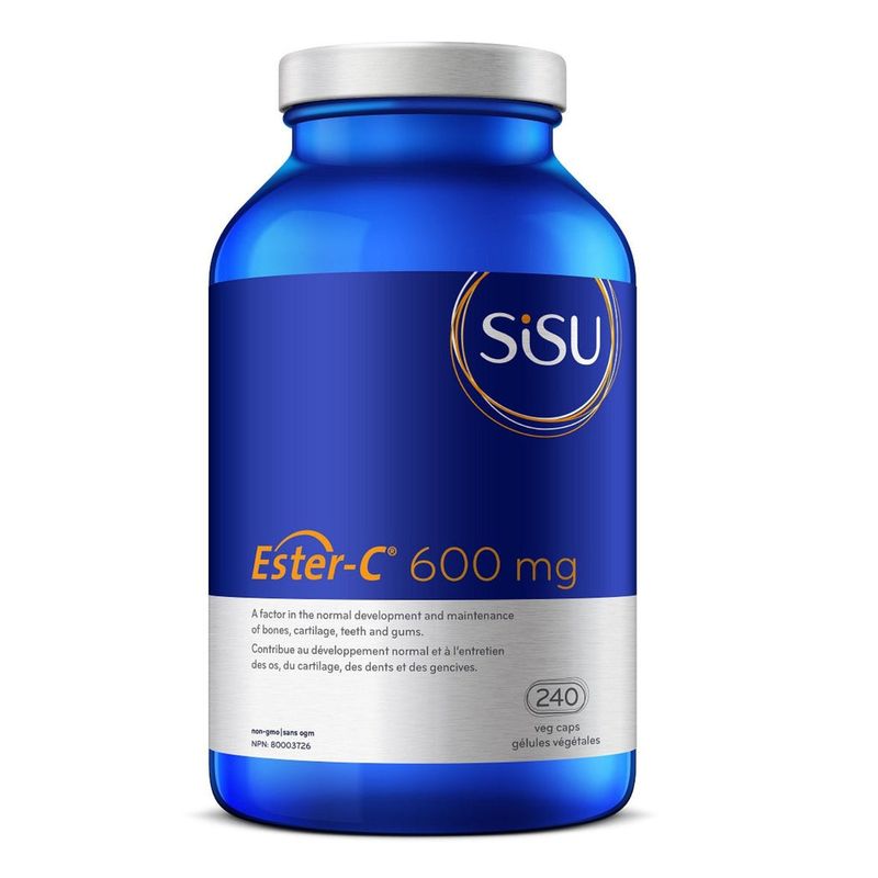 SISU ESTER-C 600MG 240 VEGICAPS