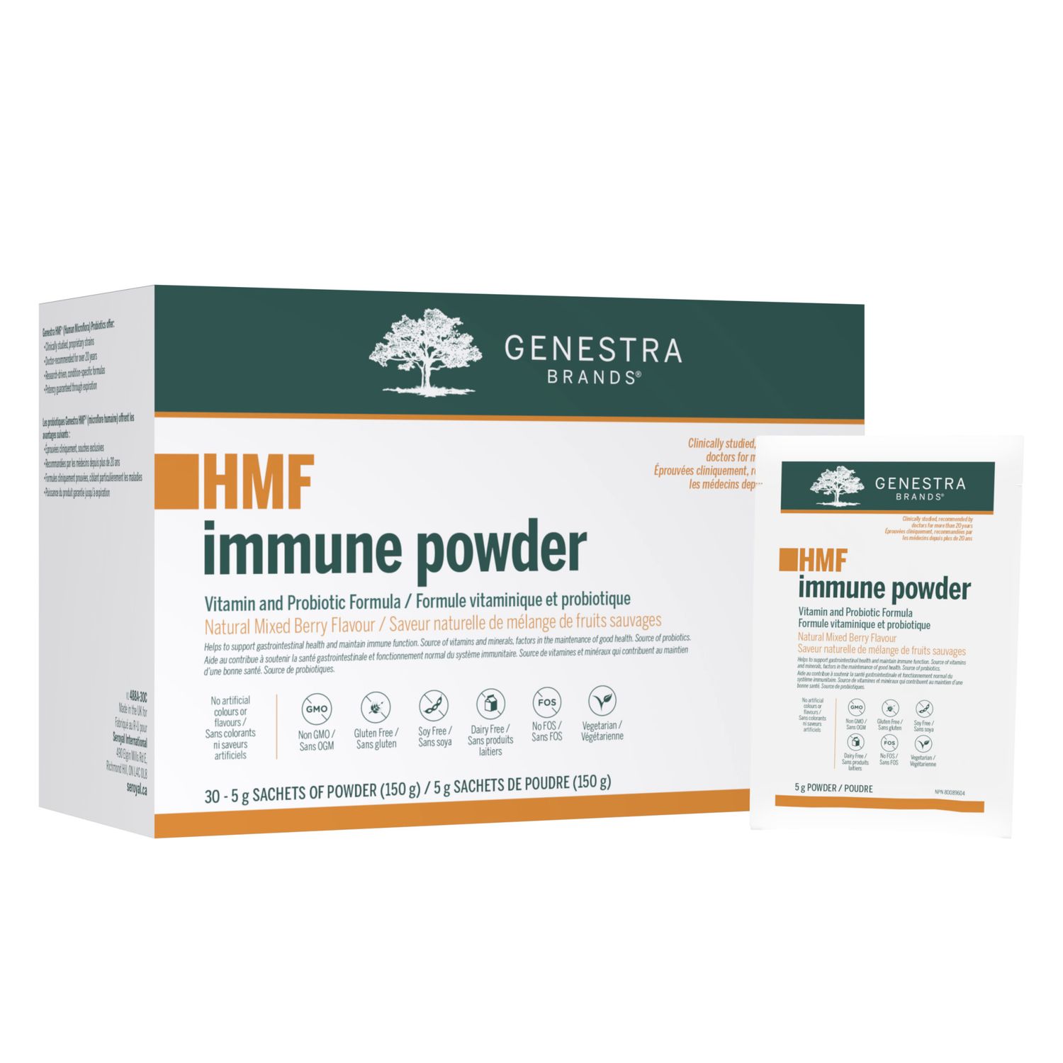 GENESTRA HMF IMMUNE POWDER 30 SACHETS