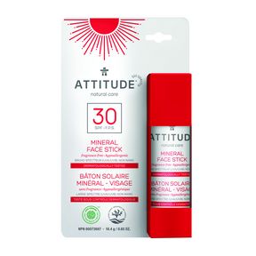 ATTITUDE SPF30 ADULT FACE STICK SUNSCREEN - FF 18G