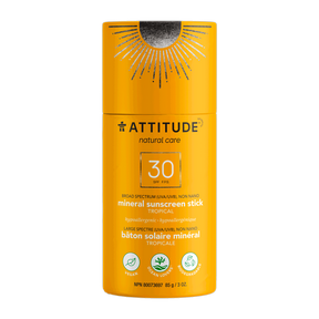 ATTITUDE SPF30 SUNSCREEN STICK - TROPICAL 85G