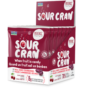 PATIENCE FRUIT &amp; CO. SOUR CRAN CHERRY 60G