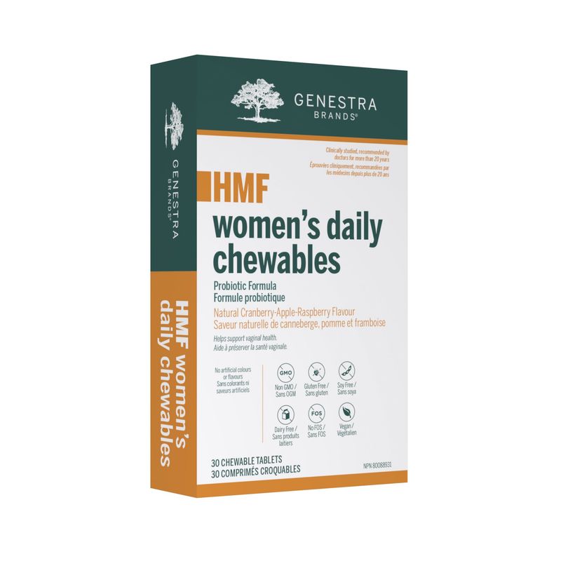 GENESTRA HMF WOMEN'S DAILY CHEWABLE 30 TABS