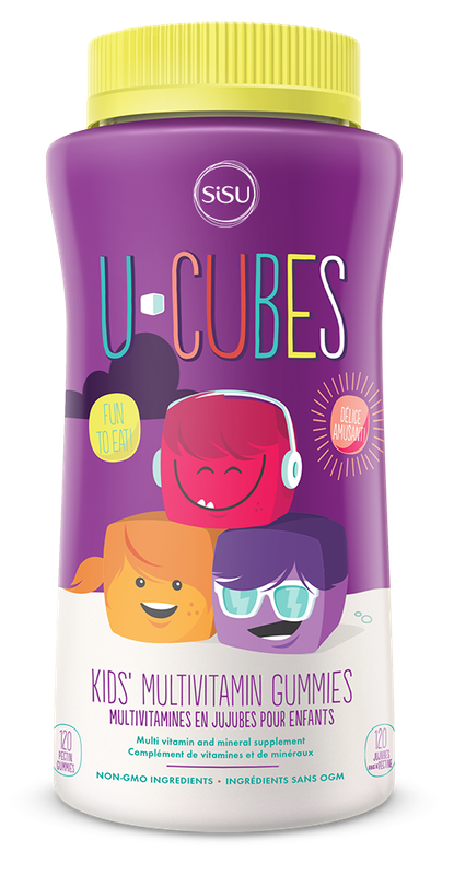 SISU U CUBES MULTIVITAMINS GUMMIES 120 GUMMIES