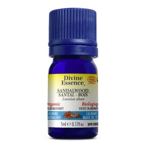 DIVINE ESSENCE ORGANIC SANDALWOOD 5ML