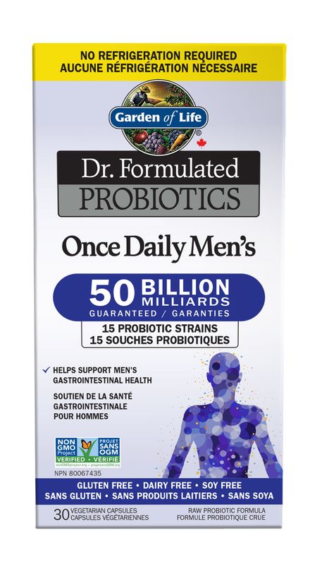 GARDEN OF LIFE DR F ONCE DAILY MEN 50-B SS 30VCAPS