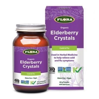 FLORA ELDERBERRY CRYSTALS 50G