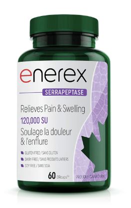 ENEREX SERRAPEPTASE 120,000SU 180 DELAYED RELEASE CAPS