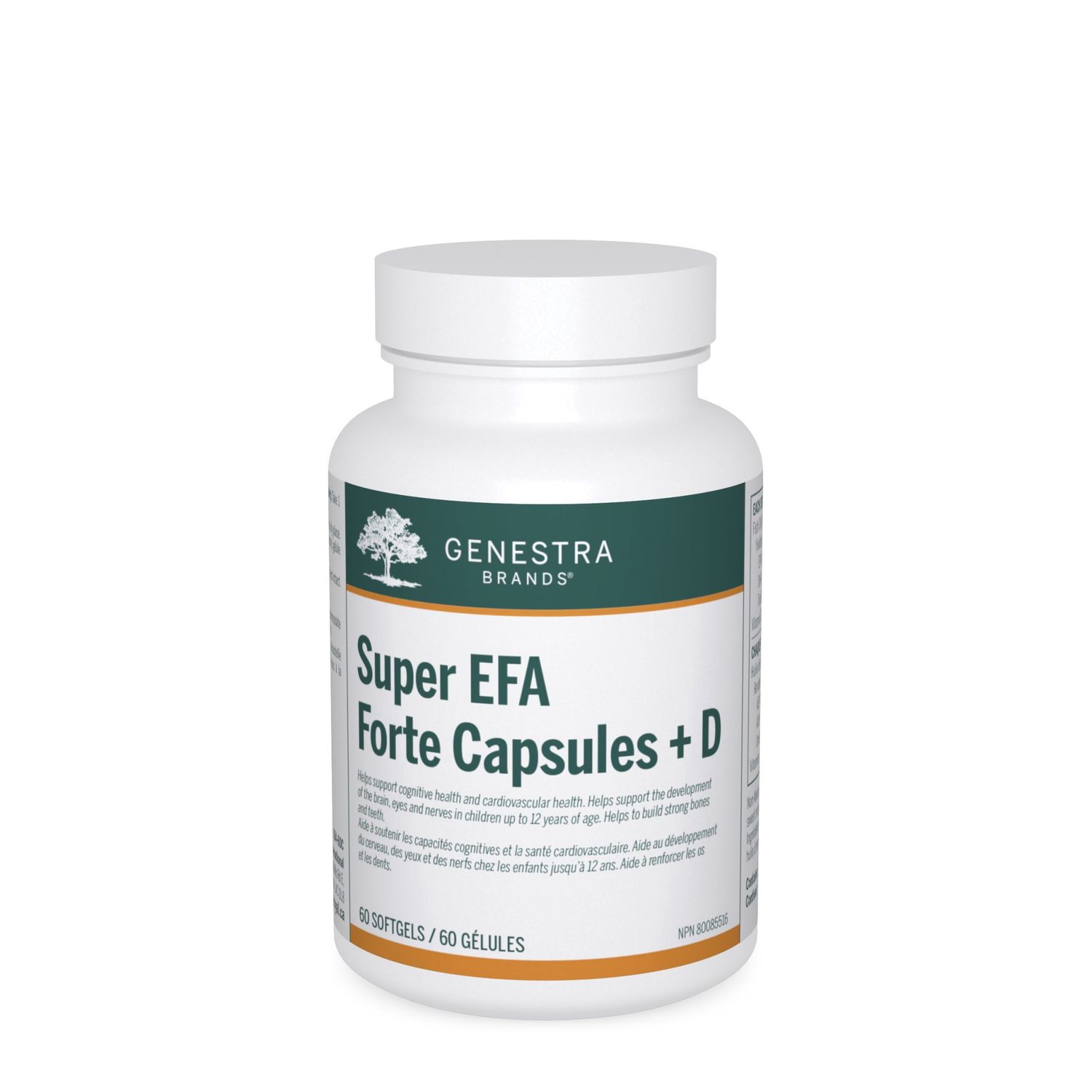 GENESTRA SUPER EFA FORTE CAPSULES + D 60 SOFTGELS