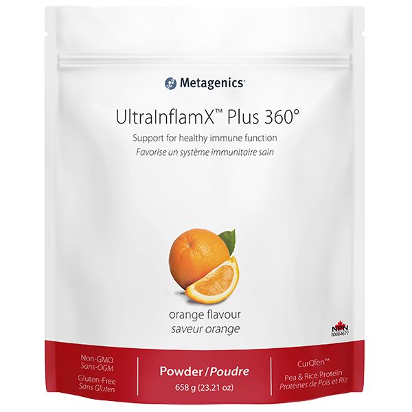 METAGENICS ULTRAINFLAMX PLUS 360 ORANGE (14 SERVINGS) 658G