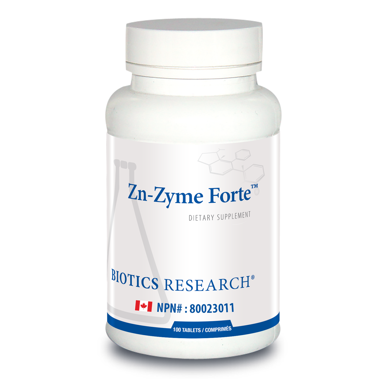 BIOTICS RESEARCH ZN ZYME FORTE 100 TABS