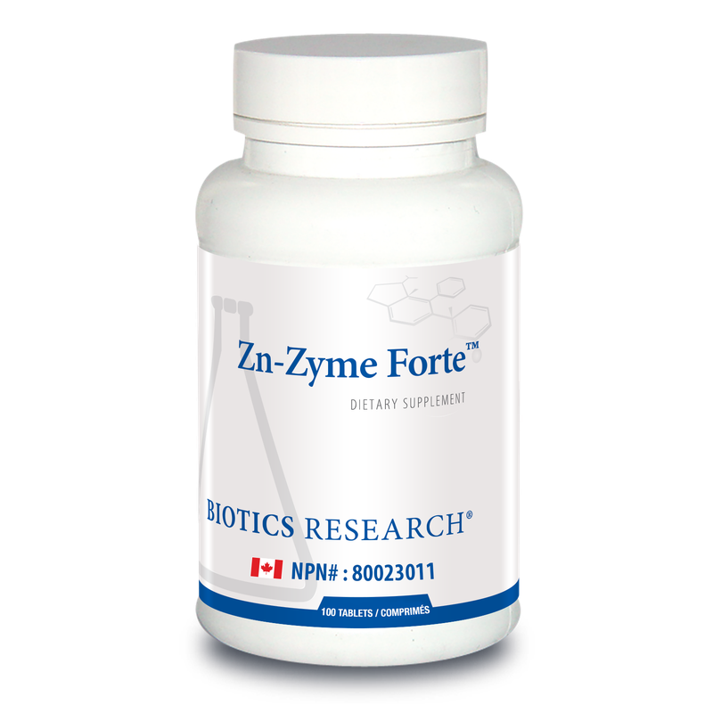 BIOTICS RESEARCH ZN ZYME FORTE 100 TABS
