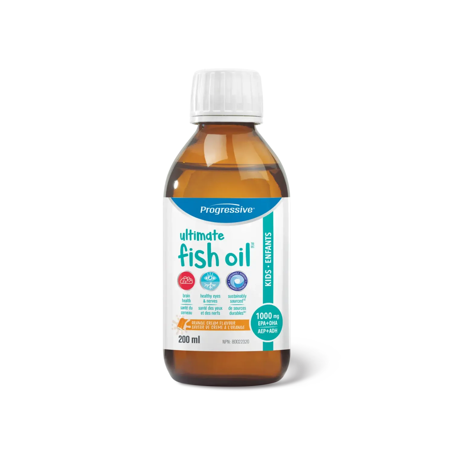 PROGRESSIVE ULTIMATE FISH OIL FOR KIDS LIQUID (ORANGE) 200ML