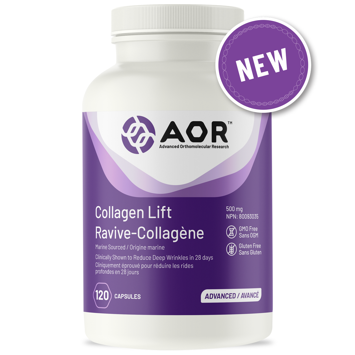 AOR COLLAGEN LIFT 120 VEGCAPS