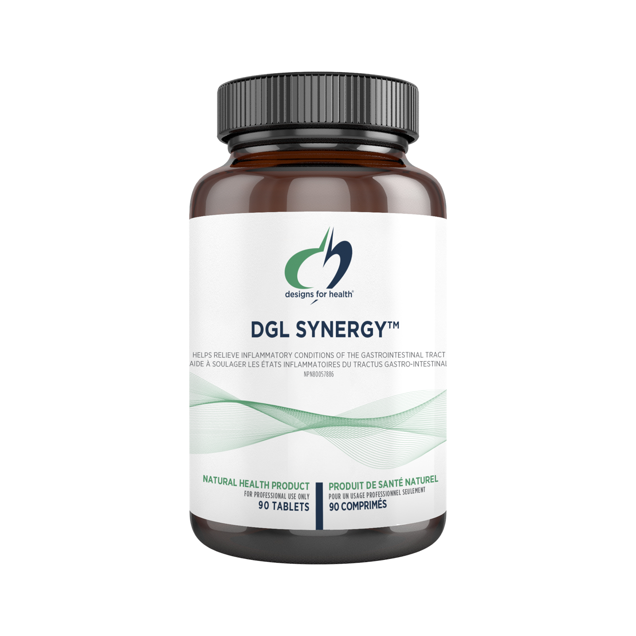 DESIGNS FOR HEALTH DGL SYNERGY 90 CHEWABLE TABLETS