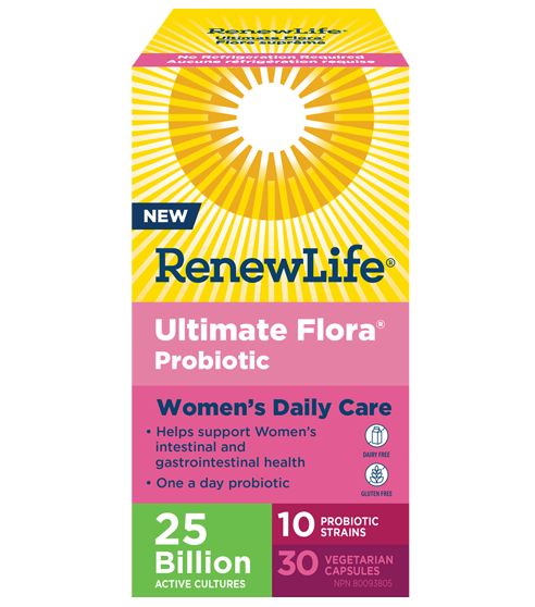 RENEWLIFE ULTIMATE FLORA WOMEN'S CARE 25B 30VCAP