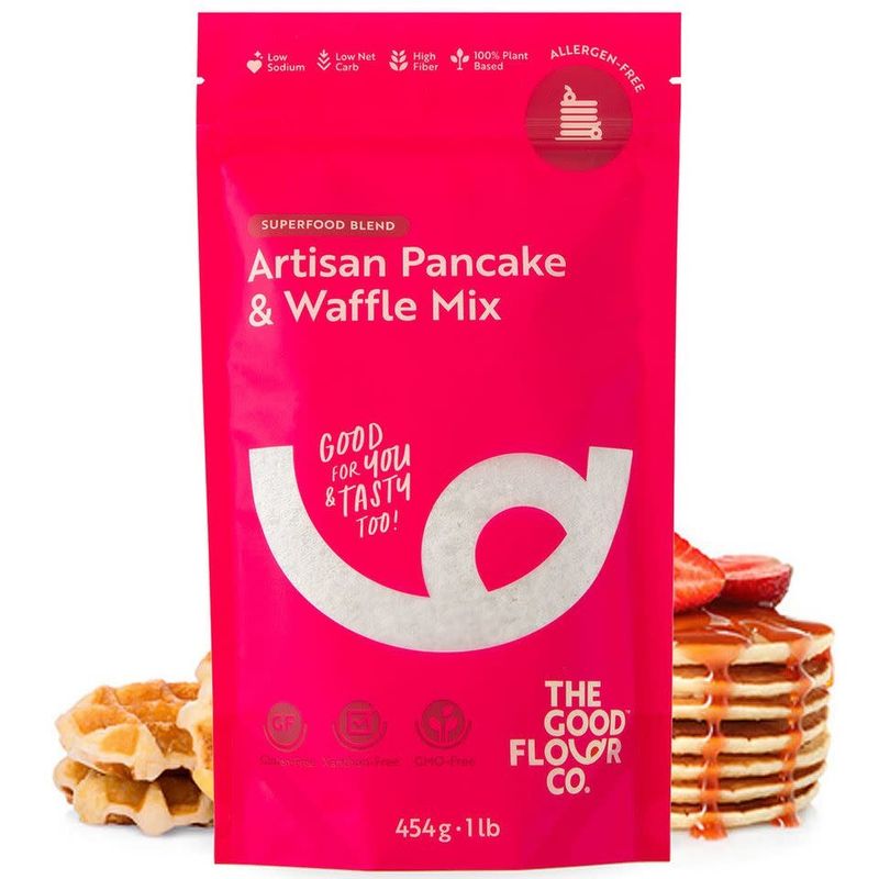 THE GOOD FLOUR - PANCAKE &amp; WAFFLE MIX 1LB