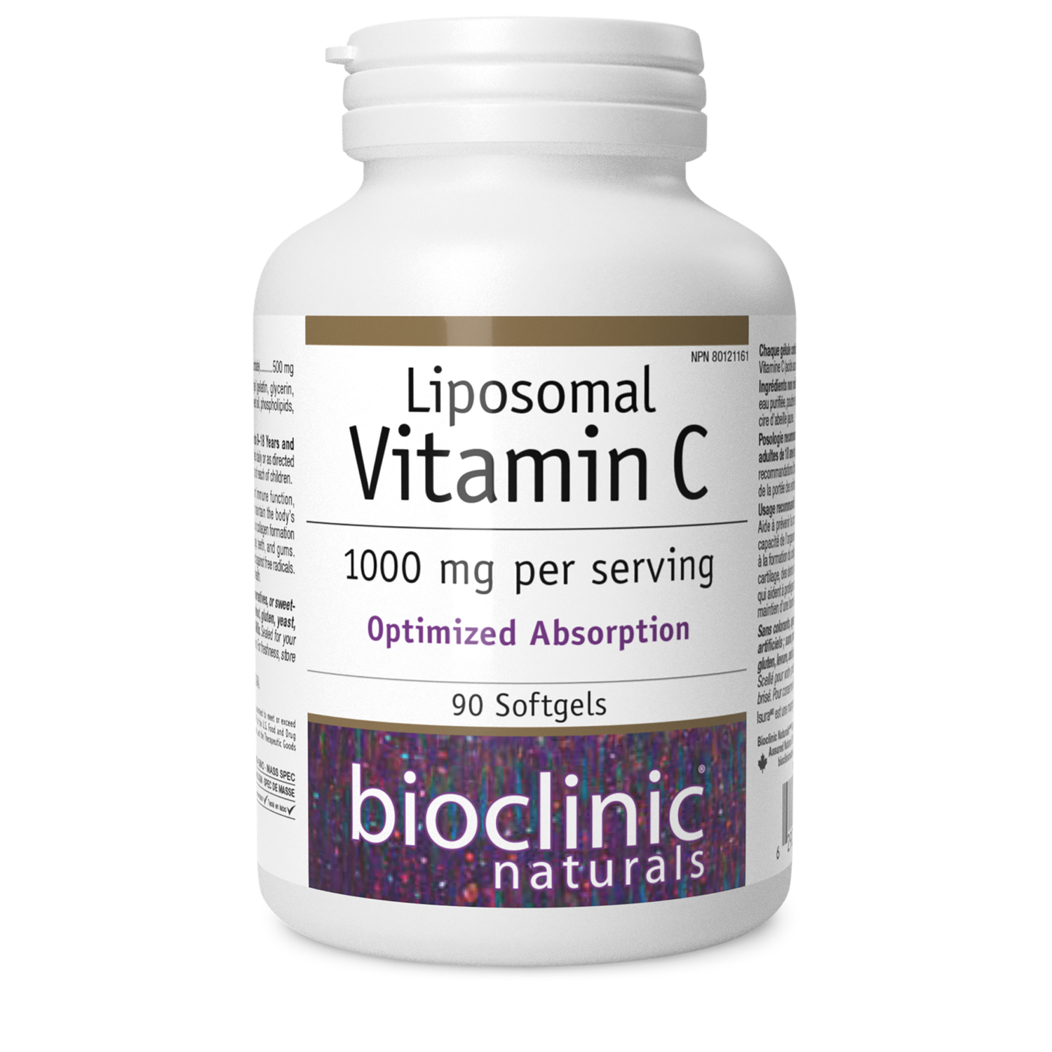 BIO CLINIC LIPOSOMAL VITAMIN C 90 SOFT GELS